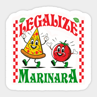 Legalize Marinara Lts Sticker